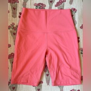 Lululemon Athletica Coral Bike Shorts